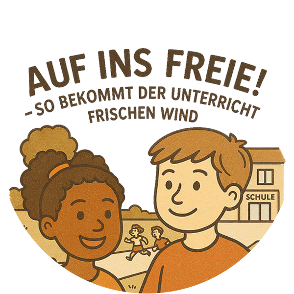 Auf ins Freie - so bekommt der Unterricht frischen Wind